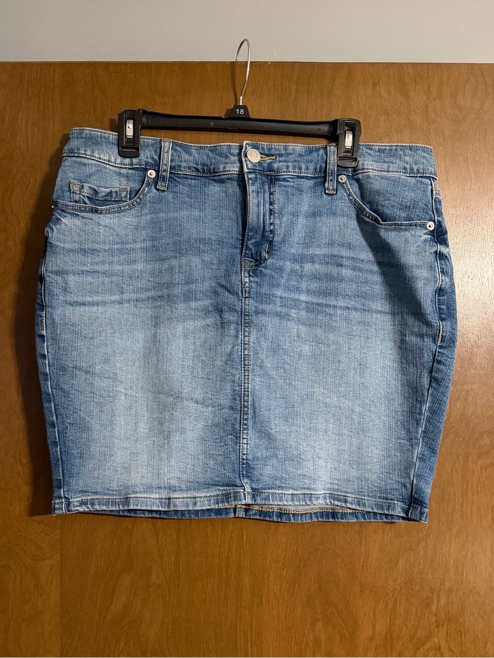 Torrid Light Blue Denim Skirt